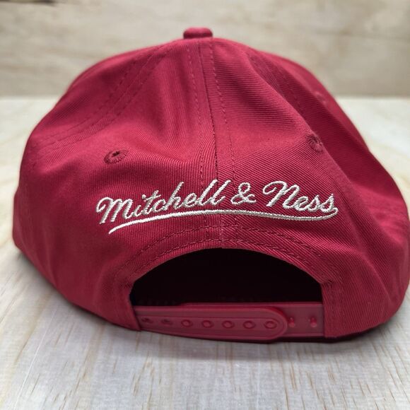 NEW Mississippi St Bulldogs Travis Scott Cactus Jack x Mitchell Ness Snapback - Picture 6 of 9